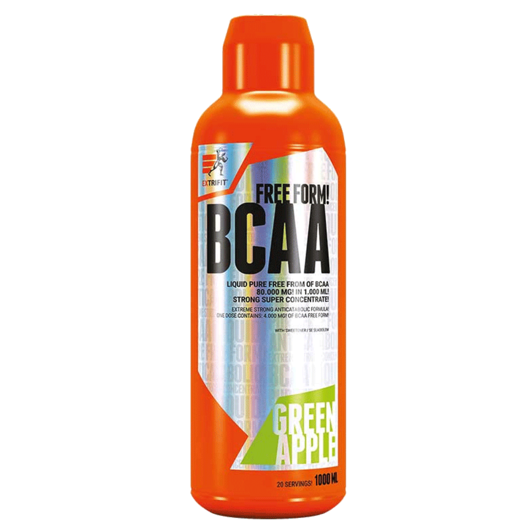 Extrifit BCAA Free Form Liquid 80.000mg 1000ml - meruňka Extrifit