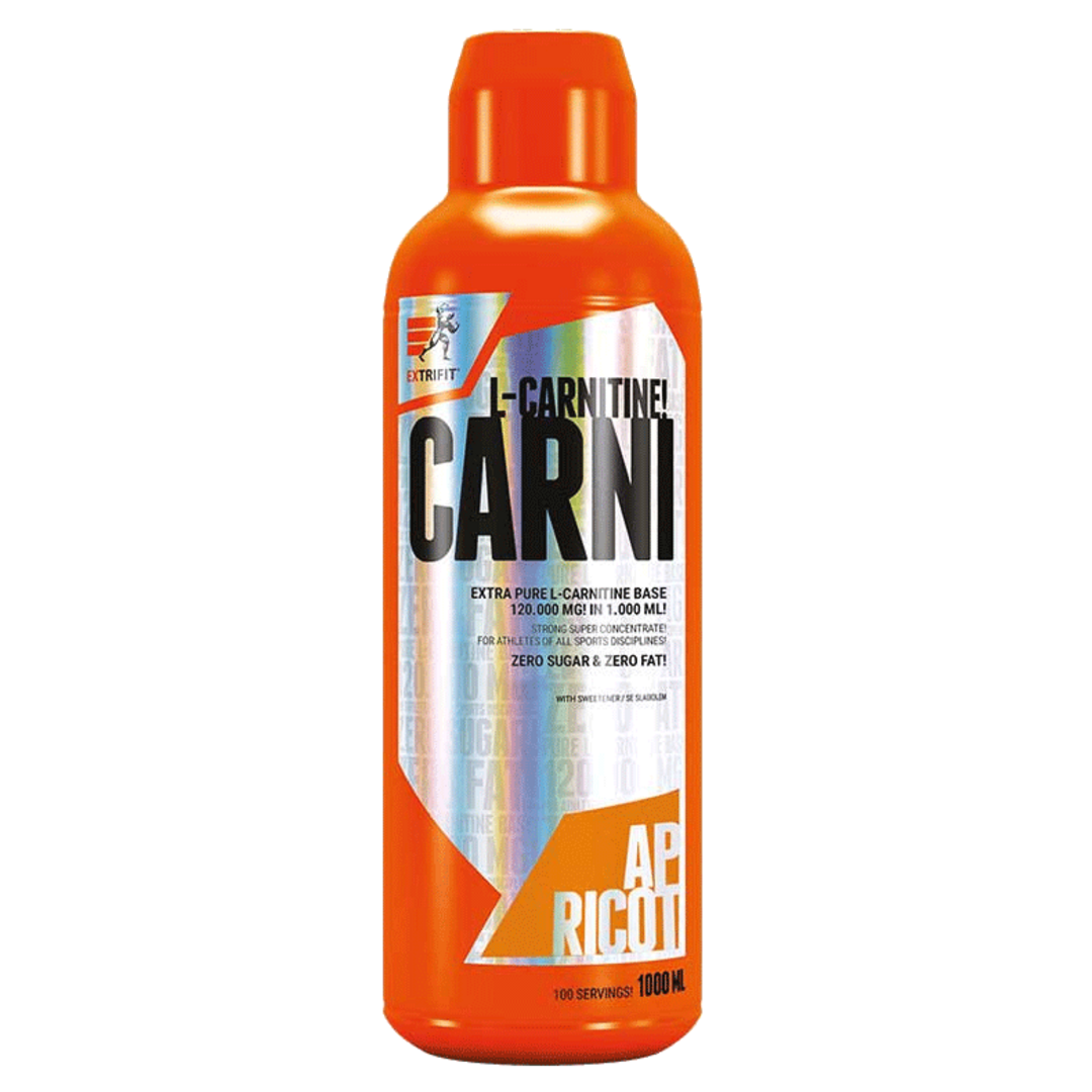 Extrifit Carni Liquid 120000mg 1000ml - jahoda