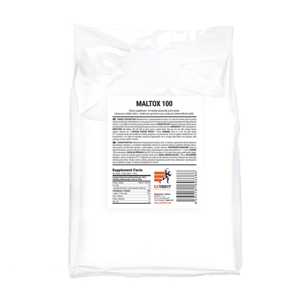 Extrifit MALTOX 100 Maltodextrin EU - 1500g Extrifit