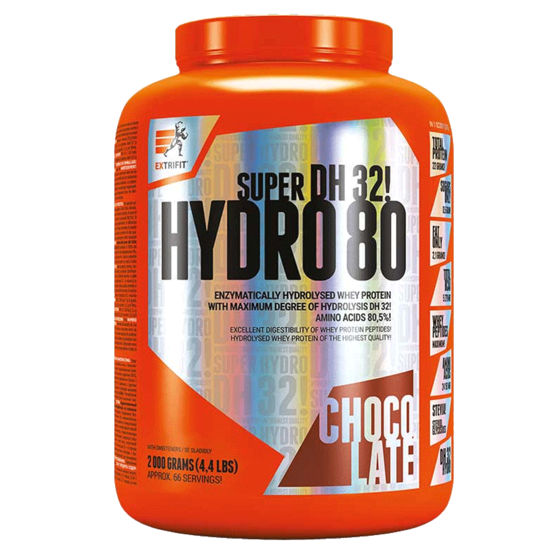 Extrifit Super Hydro 80 DH32 1kg - čokoláda Extrifit