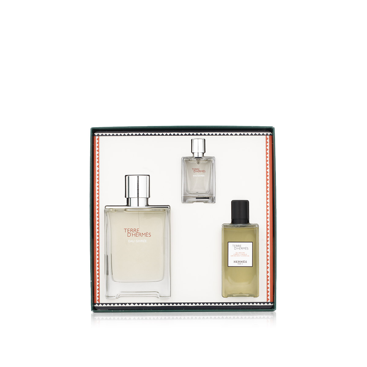 Hermès Terre D' Eau Givrée EDP plnitelný 100 ml + EDP MINI 12