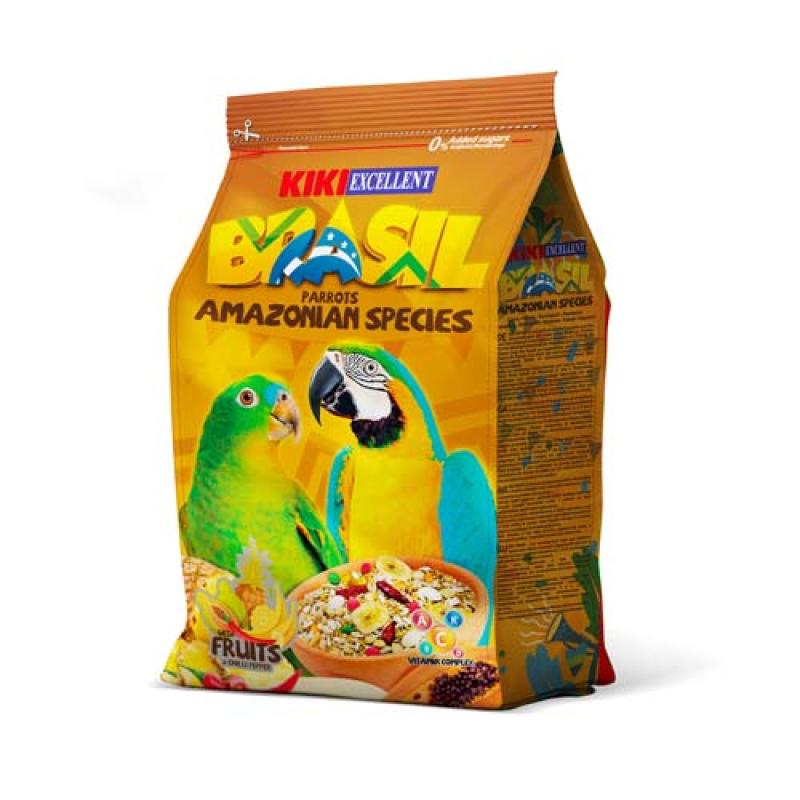 Kiki BRASIL 800g krmivo pro papoušky Kiki