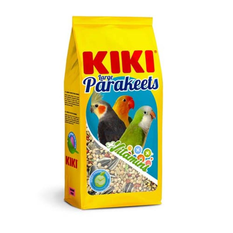 Kiki MIXTURA KORELA +Agapornis 1kg krmivo Kiki