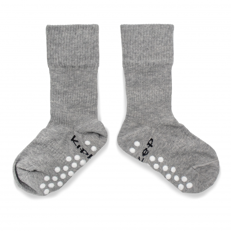 KipKep dětské ponožky Stay-on-Socks ANTISLIP 12-18m 1pár Grey KipKep