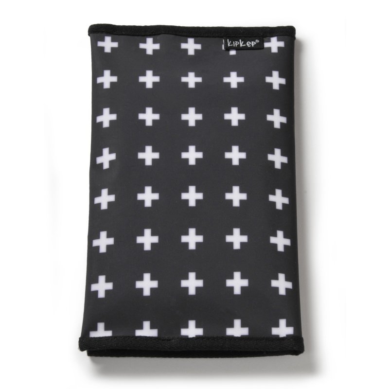 KipKep pouzdro na plenky DIAPER WALLET Crossy Black KipKep