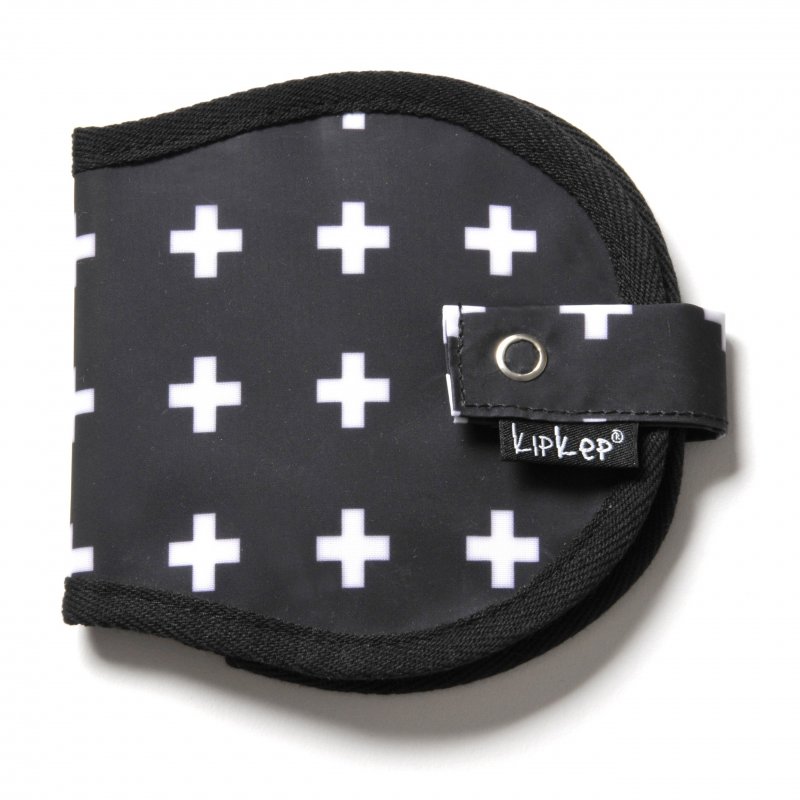 KipKep pouzdro na vložky do podprsenky NURSERY WALLET Crossy Black KipKep