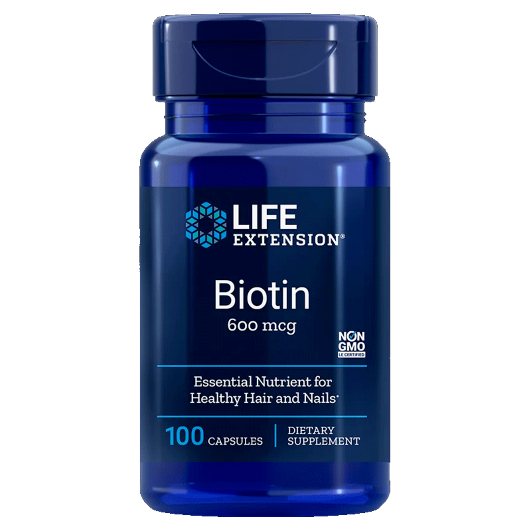 Life Extension Biotin - 100 kapslí Life Extension