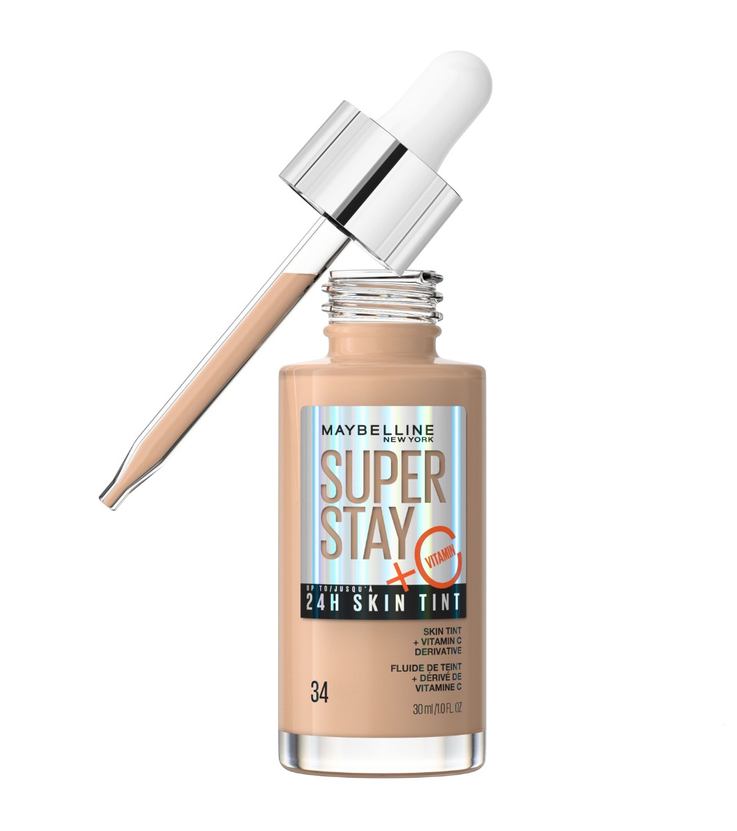 Maybelline SuperStay + Vitamin C odstín 34 tónující sérum 30 ml Maybelline