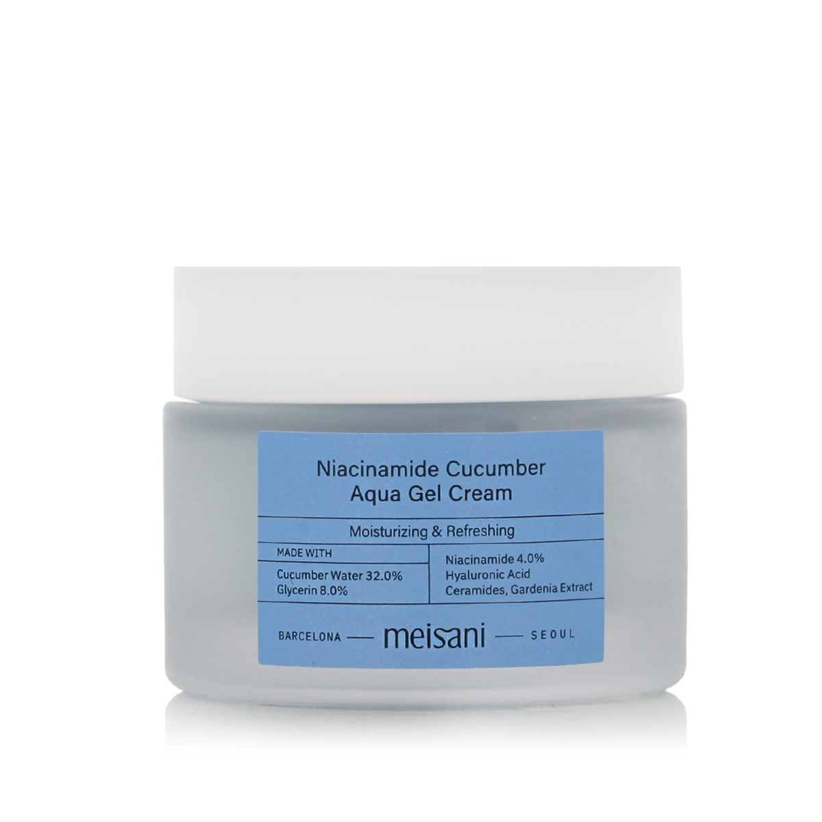 Meisani Niacinamide Cucumber Aqua Gel Cream 50 ml Meisani