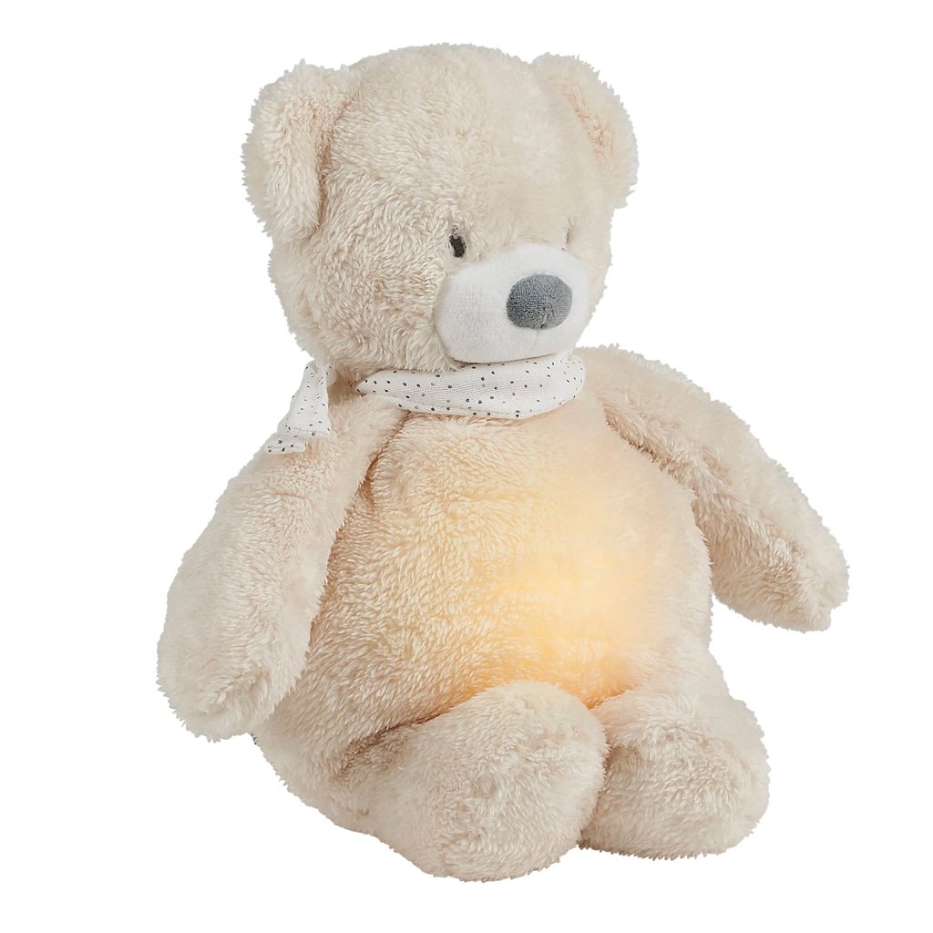 Nattou Uspáváček plyš hudební se světýlkem a senzorem pláče 4v1 Sleepy Bear Beige 0m+ Nattou