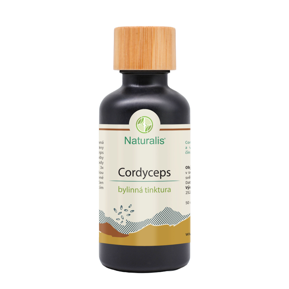 Naturalis Cordyceps bylinná tinktura 50 ml Naturalis