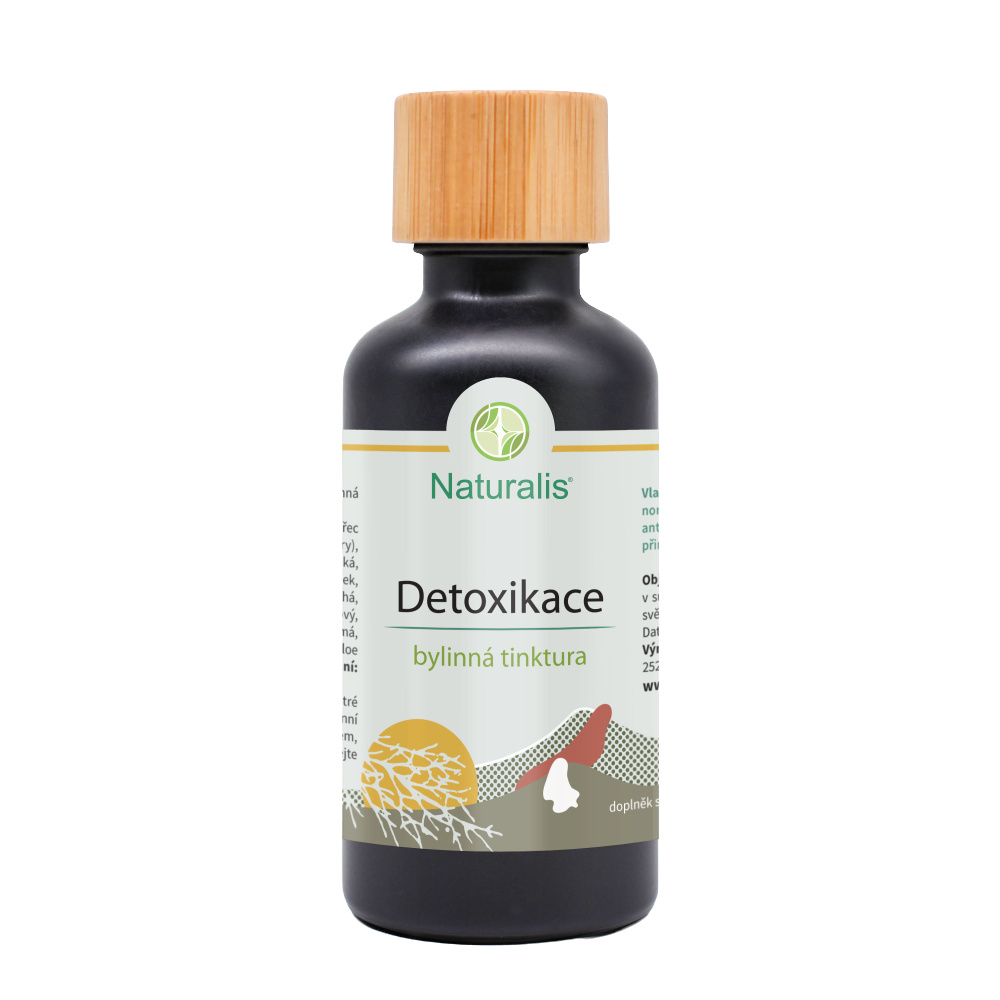 Naturalis Detoxikace bylinná tinktura 50 ml Naturalis