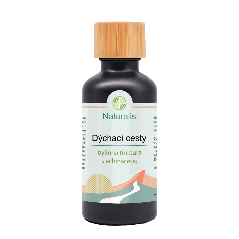 Naturalis Dýchací cesty bylinná tinktura 50 ml Naturalis