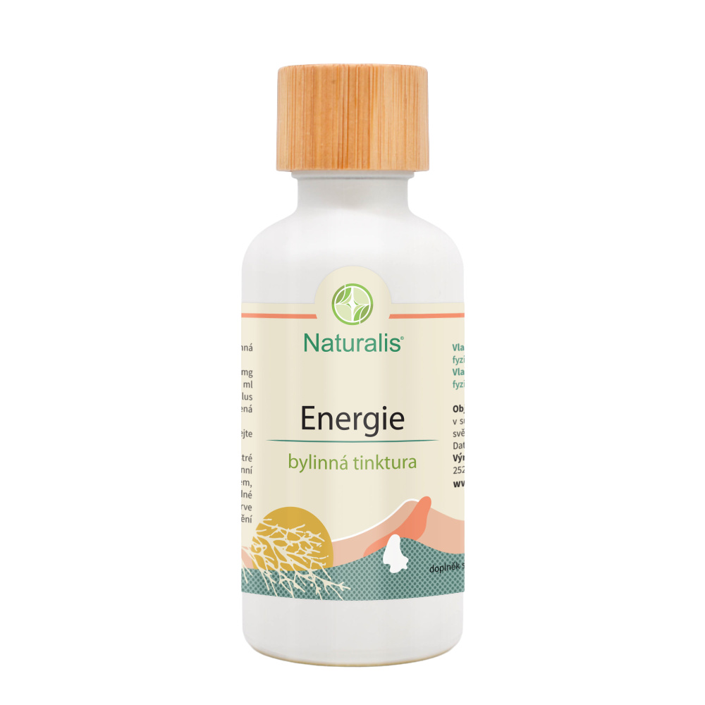 Naturalis Energie bylinná tinktura 50 ml Naturalis