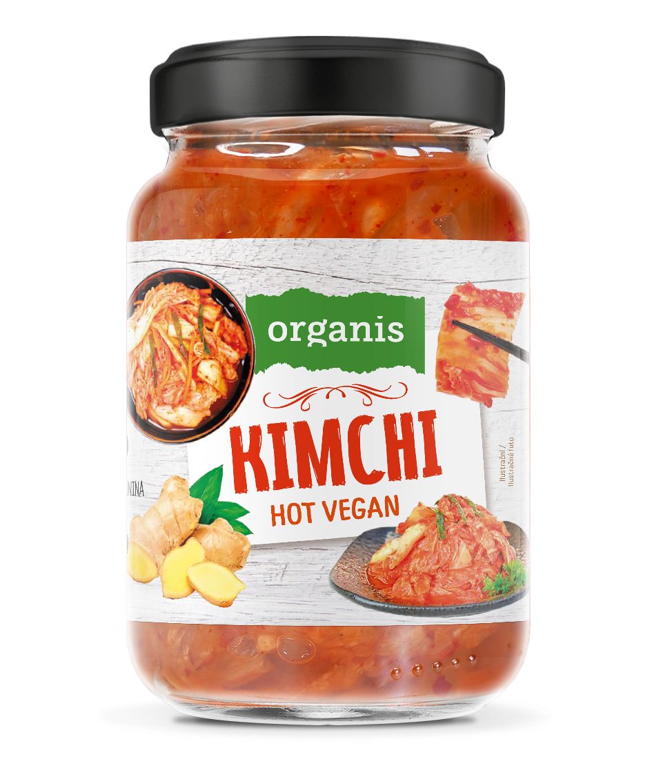 Organis Kimchi Hot Vegan 300 g Organis