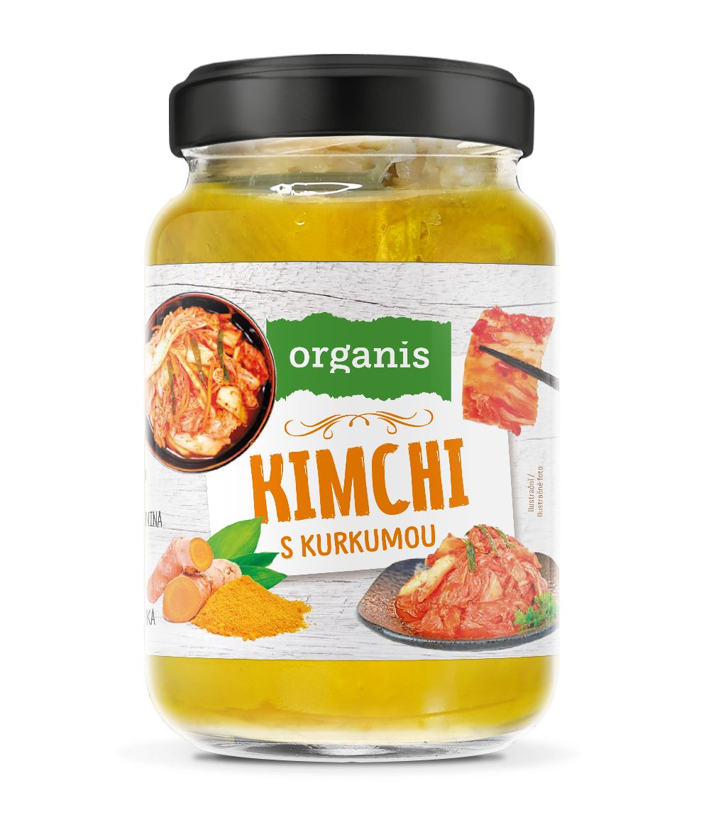 Organis Kimchi s kurkumou 300 g Organis