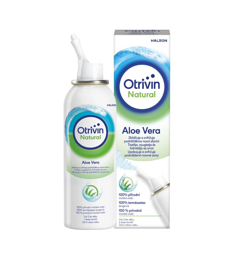 Otrivin Natural Aloe Vera nosní sprej 100 ml Otrivin