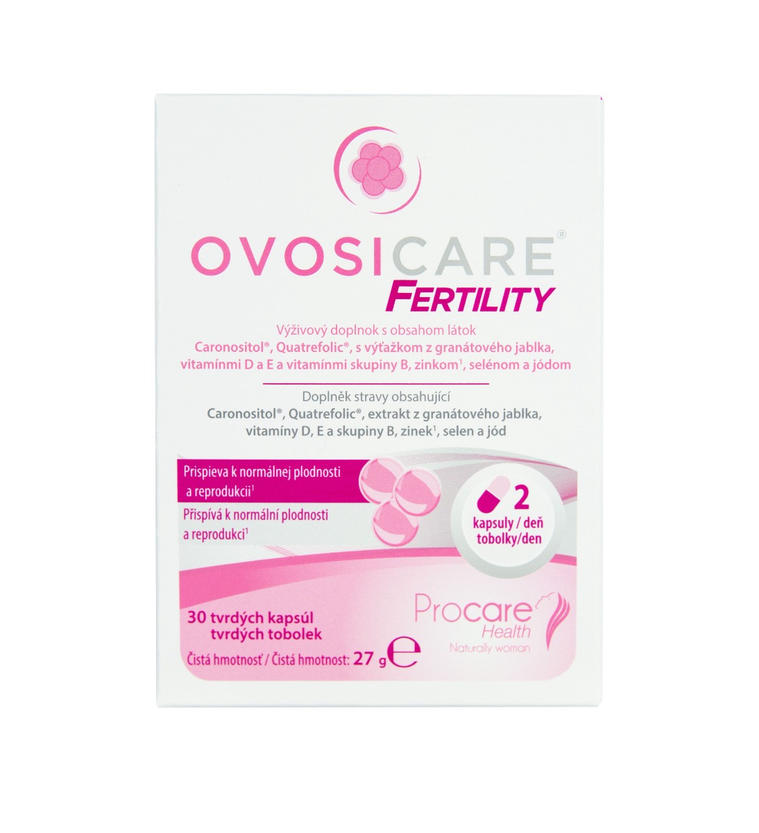 Ovosicare Fertility 30 tobolek Ovosicare