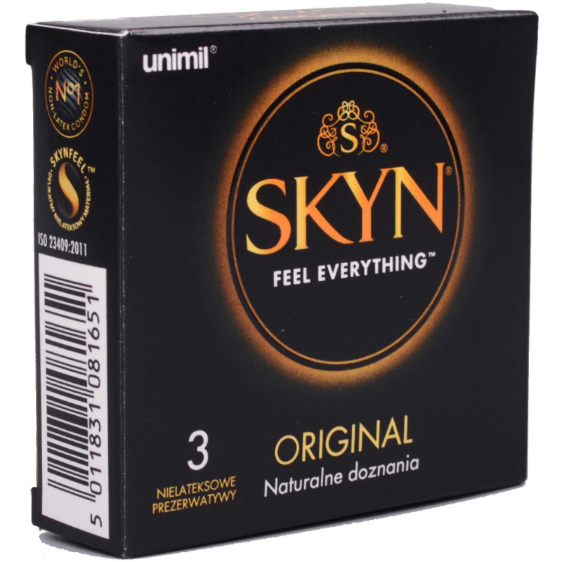 SKYN Original – bezlatexové kondomy (3 ks) SKYN