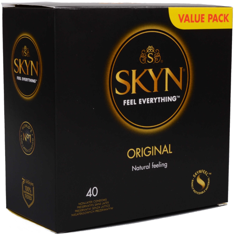 SKYN Original – bezlatexové kondomy (40 ks) SKYN