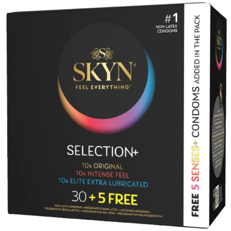 SKYN Selection – mix bezlatexových kondomů (35 ks) SKYN