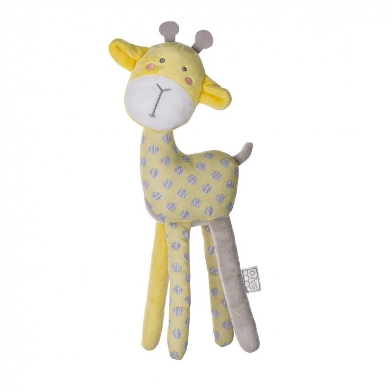 Saro Baby plyšová hračka Jungle Party Longlegs Giraffe Saro Baby