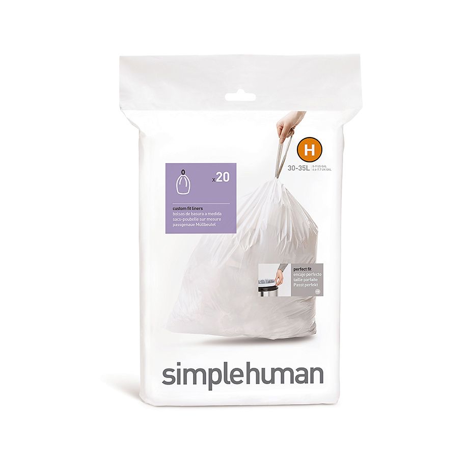 Simplehuman Sáčky do odpadkového koše Typ H 30-35 l 20 ks Simplehuman