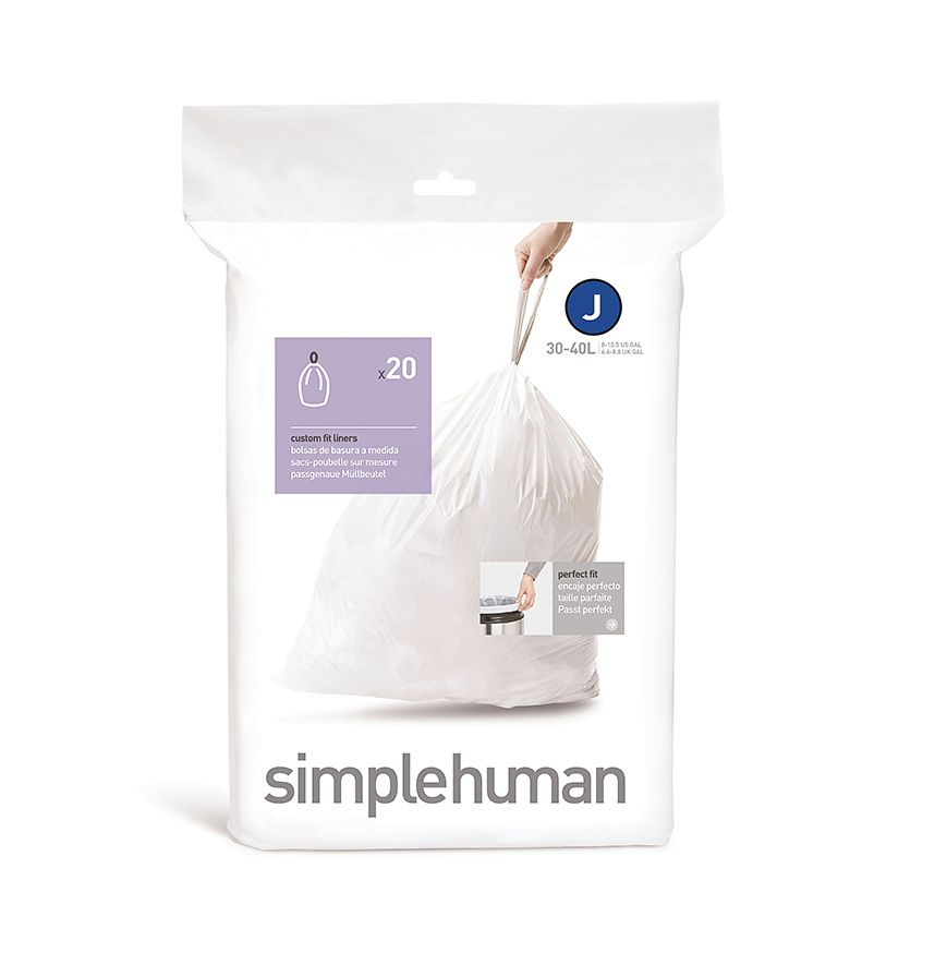 Simplehuman Sáčky do odpadkového koše Typ J 30-45 l 20 ks Simplehuman