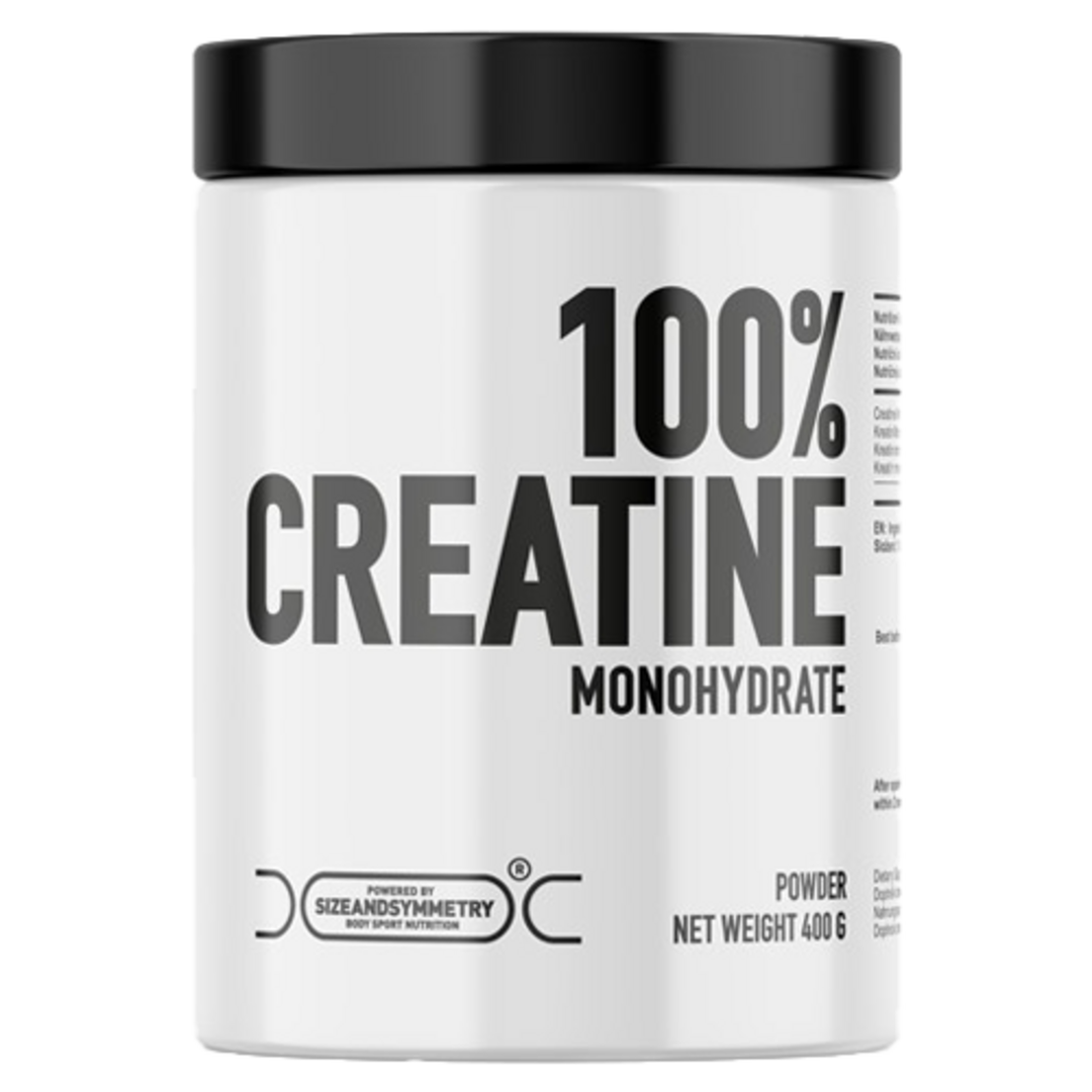 SizeAndSymmetry 100% Creatine Monohydrate - 400g SizeAndSymmetry