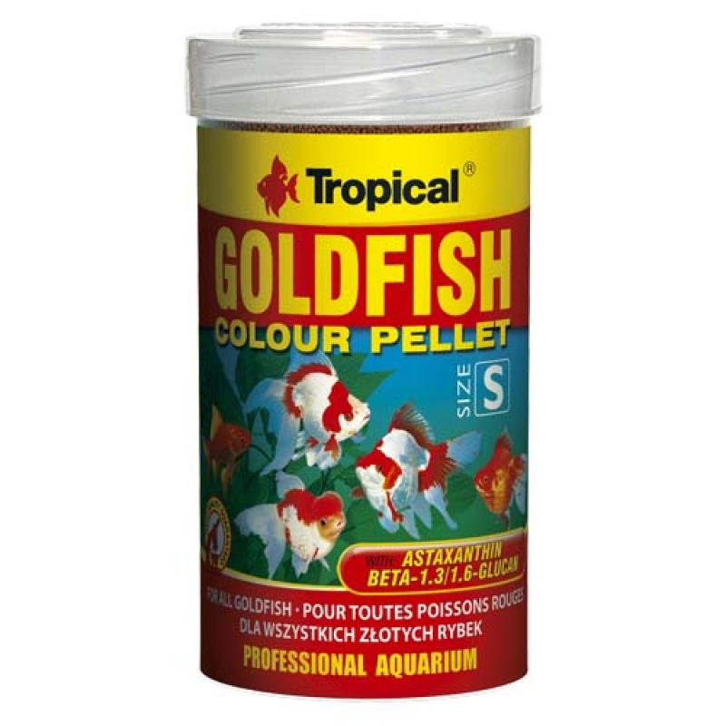 Tropical Goldfish Colour Pellet S 100ml/45g krmivo pro závojnatky