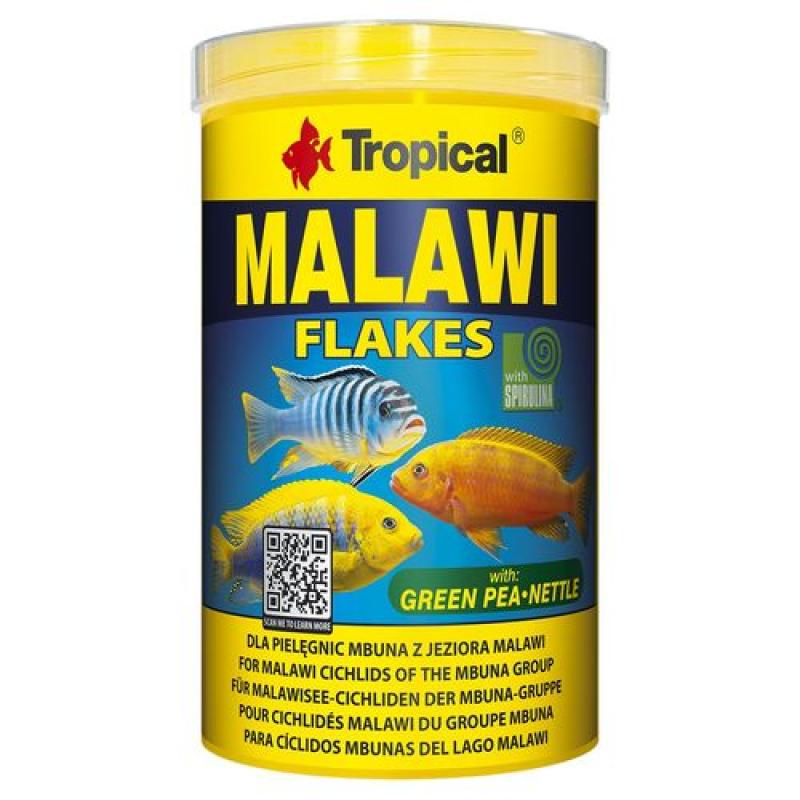 Tropical Malawi 250ml/50g vícesložkové krmivo pro cichlidy z jezera Malawi Tropical