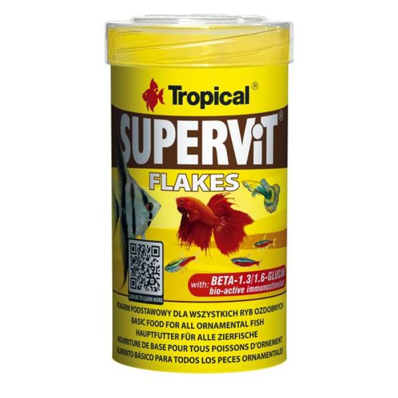 Tropical Supervit 100ml/20g základní krmivo pro akvarijní ryby Tropical