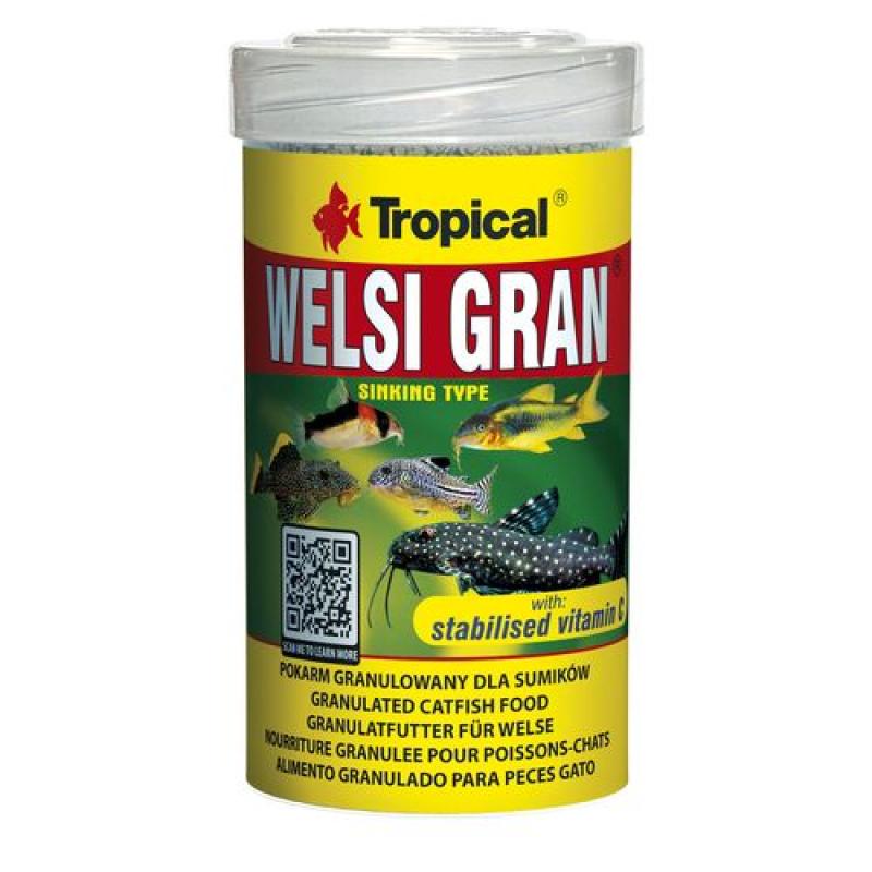 Tropical Welsi Gran 100ml/65g krmivo pro ryby dna Tropical