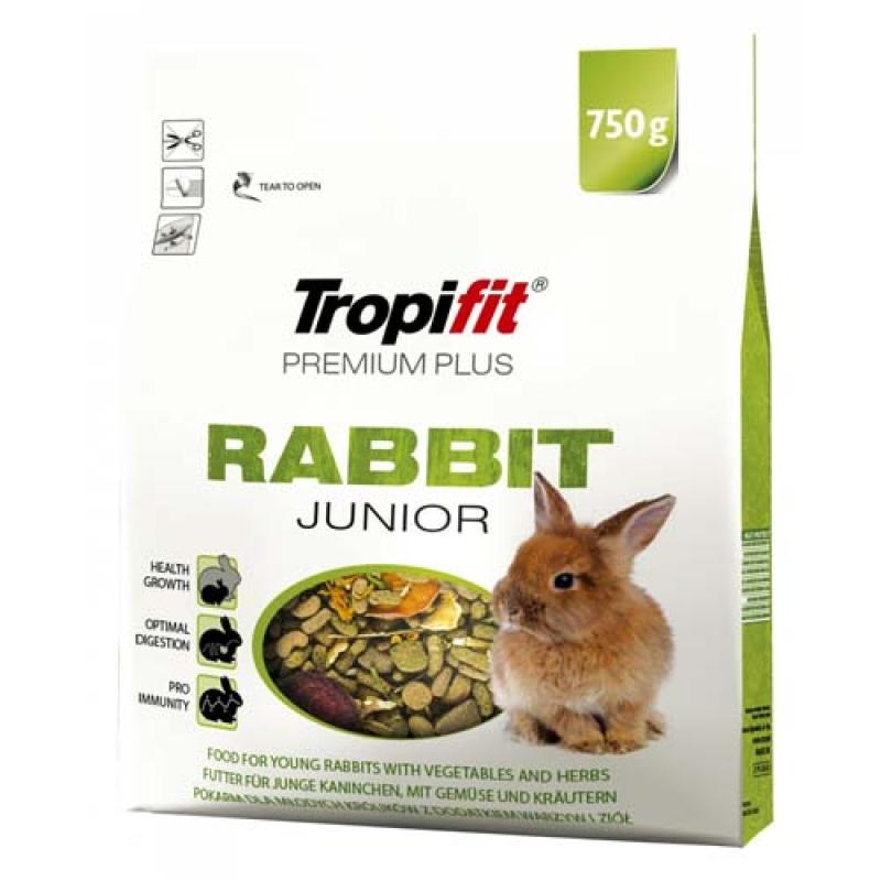 Tropifit Premium Plus Rabbit Junior 750g krmivo pro mladé králíky Tropifit