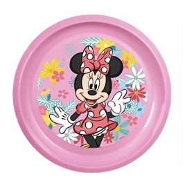 Vetro-Plus Minnie mělký plastový talíř 22 cm Vetro-Plus