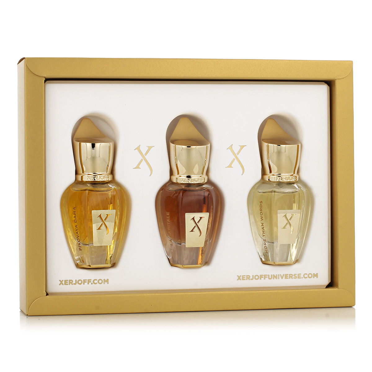 XerJoff Discovery Set IV Parfum 2 x 15 ml + EDP MINI 15 ml UNISEX XerJoff