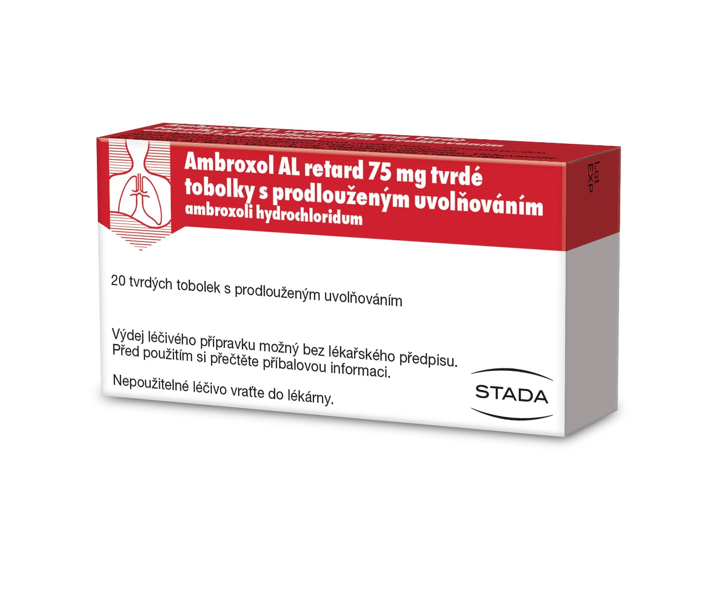 Ambroxol AL retard 75 mg 20 tvrdých tobolek Ambroxol AL