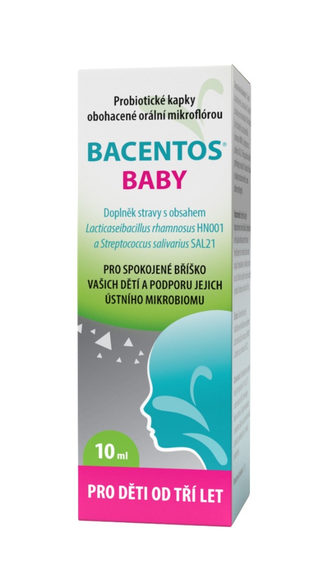 BACENTOS Baby Orální probiotické kapky 3+ 10 ml BACENTOS