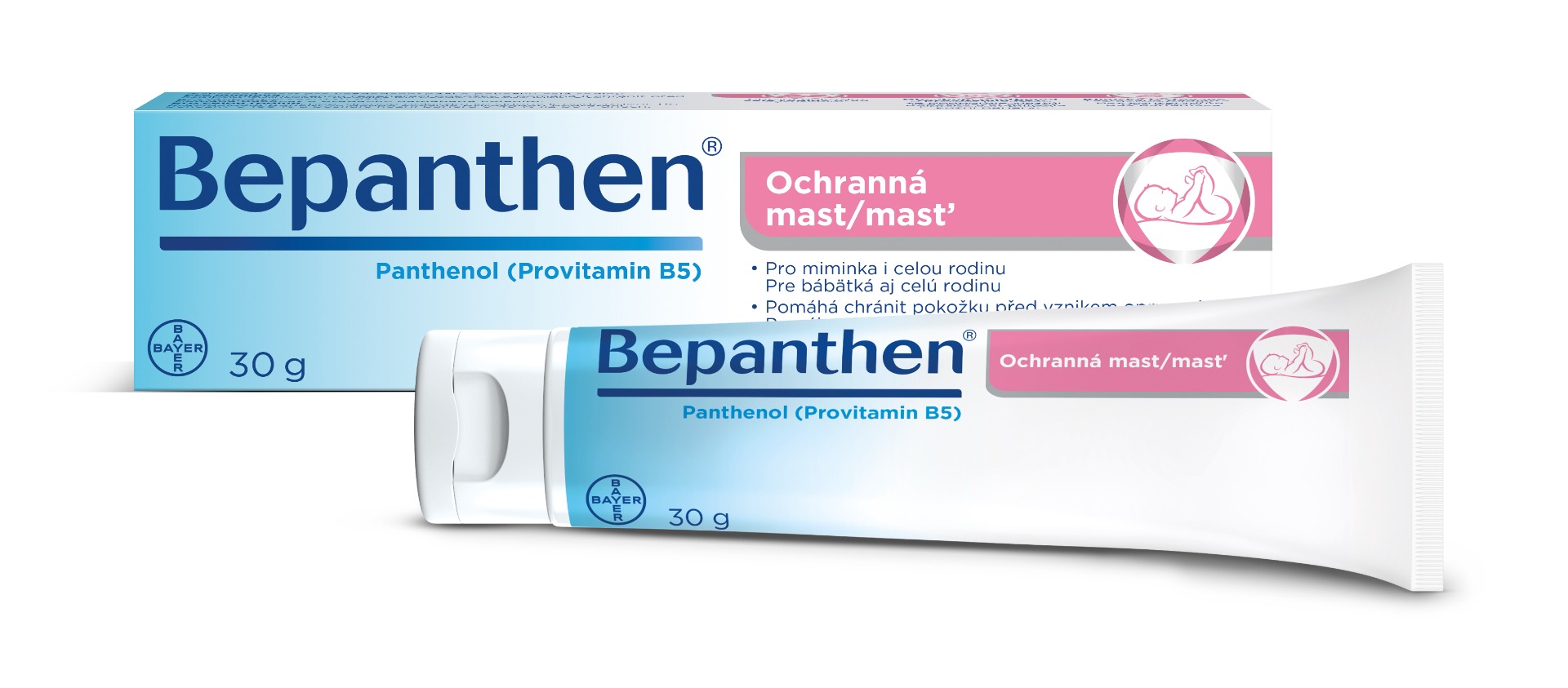 Bepanthen ochranná mast 30 g Bepanthen