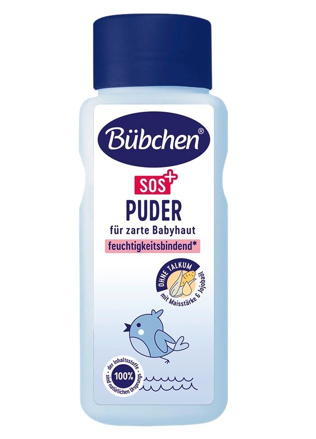 Bübchen SOS+ Pudr pro ochranu před zarudnutím 80 g Bübchen