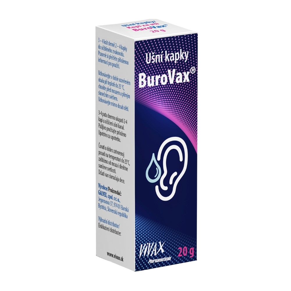 BuroVax Ušní kapky 20 g BuroVax