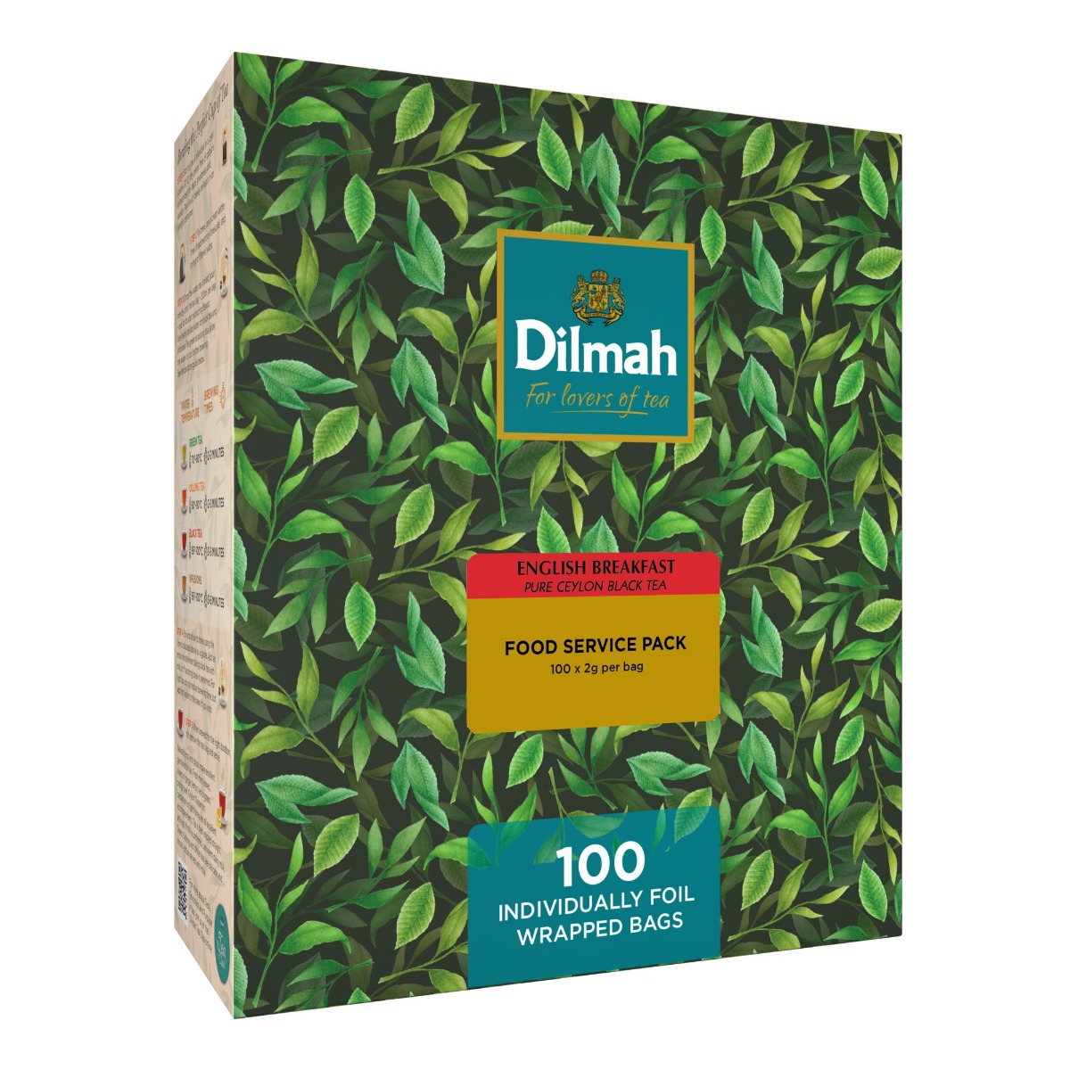 Dilmah Černý čaj English Breakfast nálevové sáčky 100x2 g Dilmah