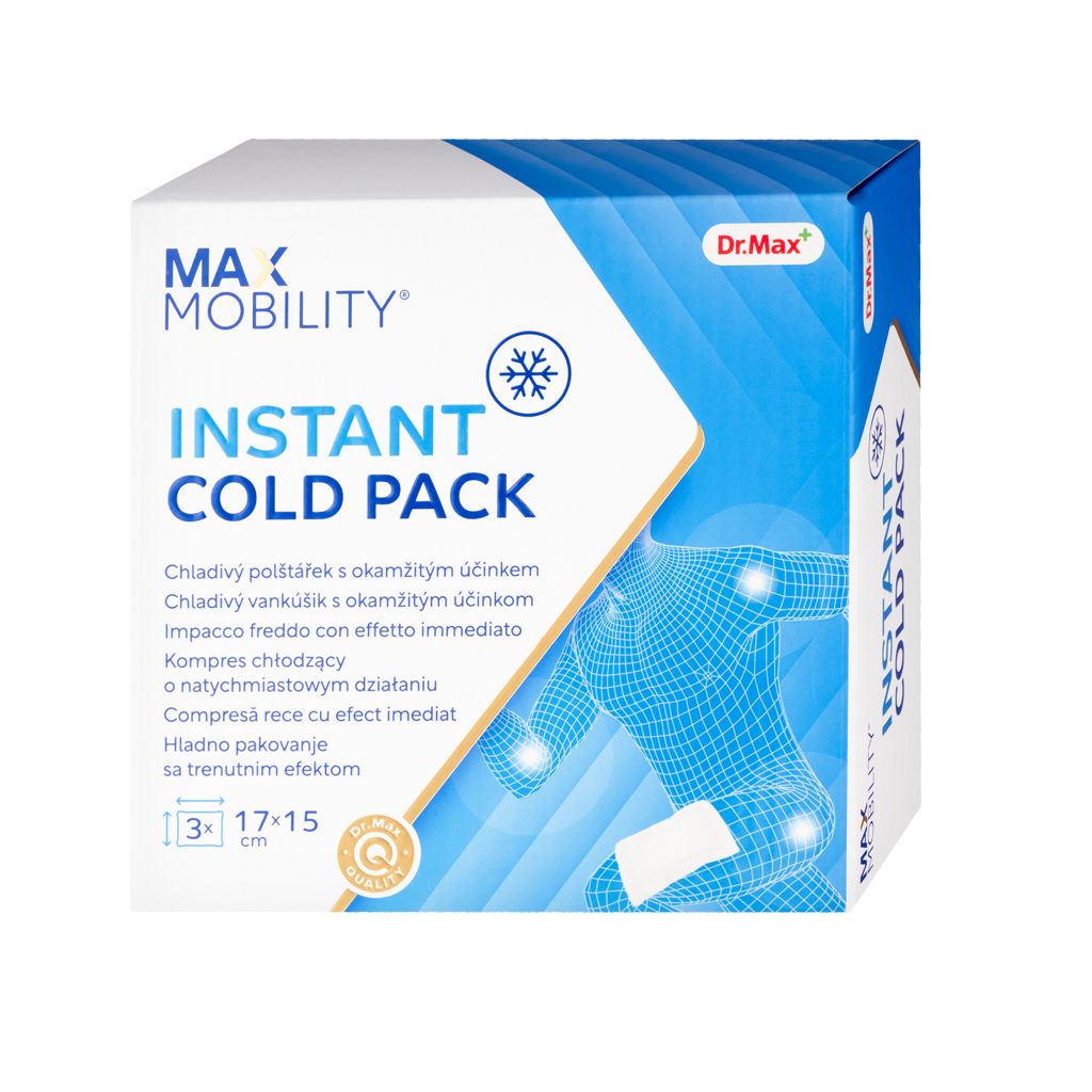 Dr. Max Max Mobility Instant Cold Pack 17 x 15 cm 3 ks Dr. Max