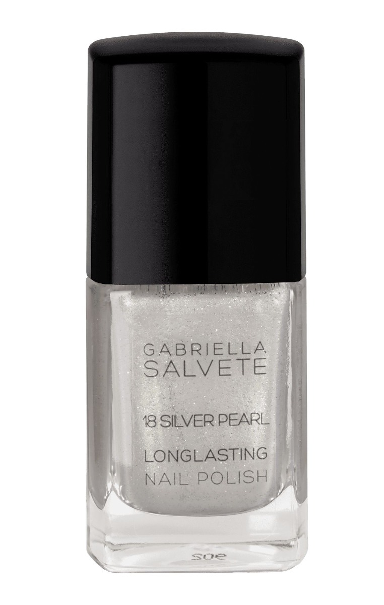 Gabriella Salvete Longlasting Enamel 18 Silver Pearl lak na nehty 11 ml Gabriella Salvete