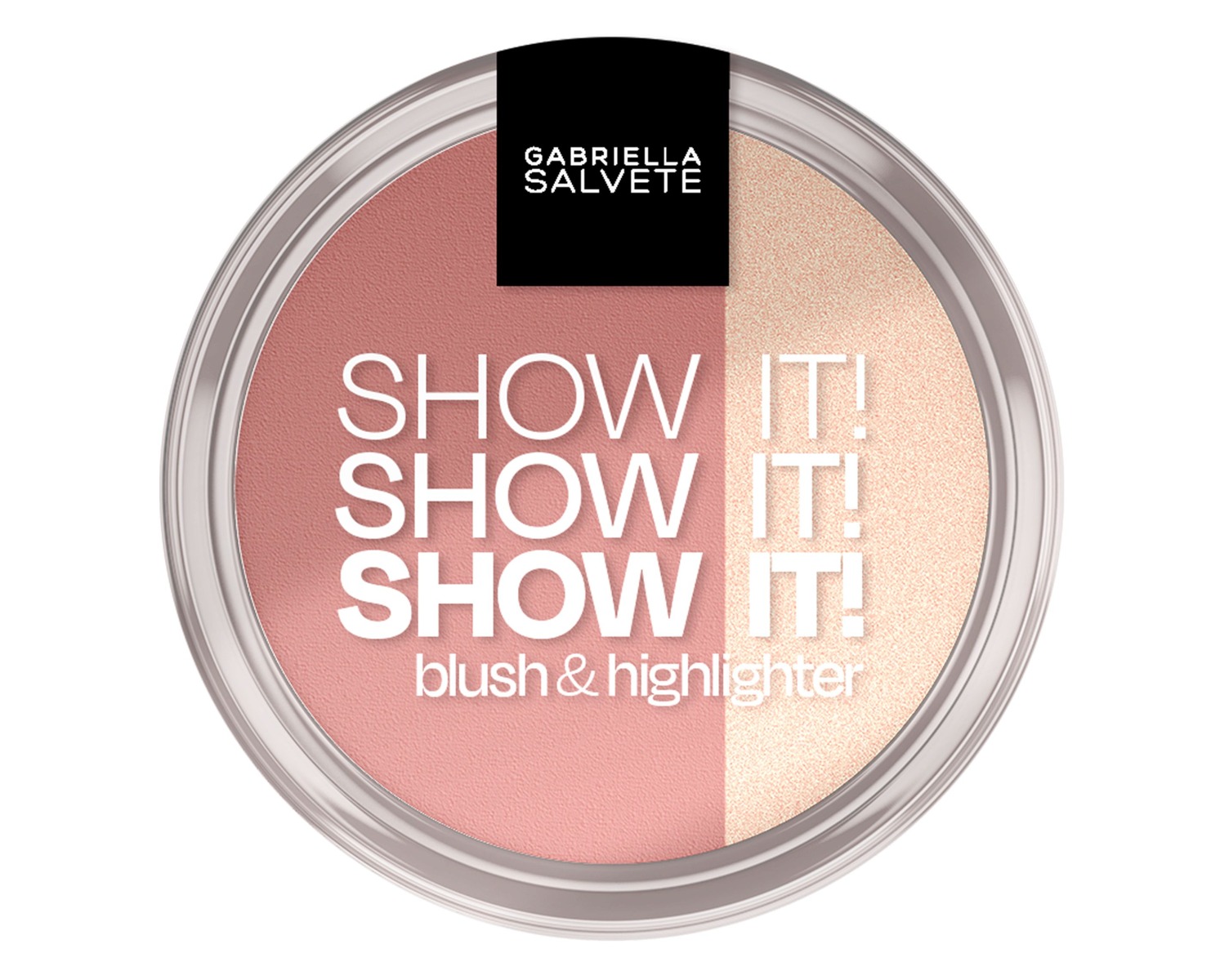 Gabriella Salvete Show It! Blush Highlighter 02 tvářenka s rozjasňovačem 9 g Gabriella Salvete