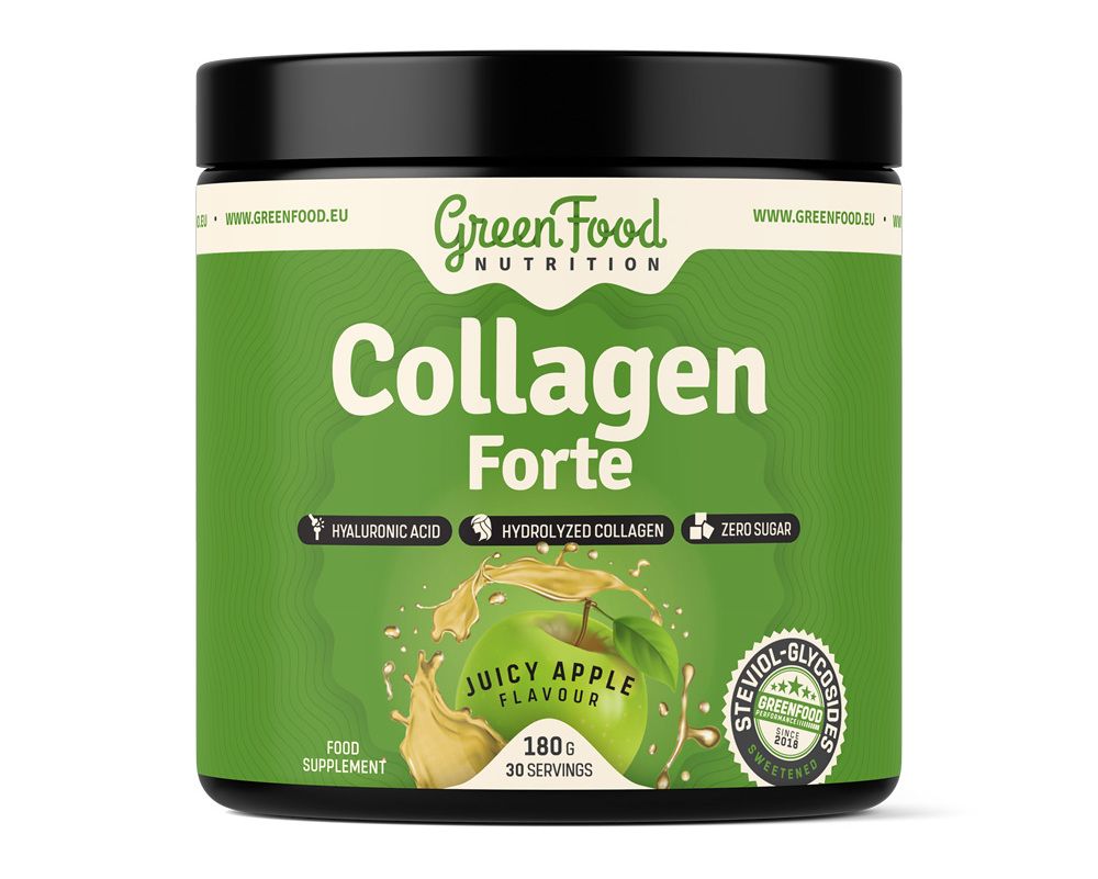 GreenFood Nutrition Collagen Forte juicy apple 180 g GreenFood Nutrition