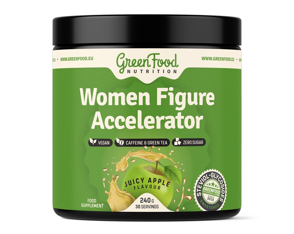 GreenFood Nutrition Women Figure Accelerator juicy apple 240 g GreenFood Nutrition