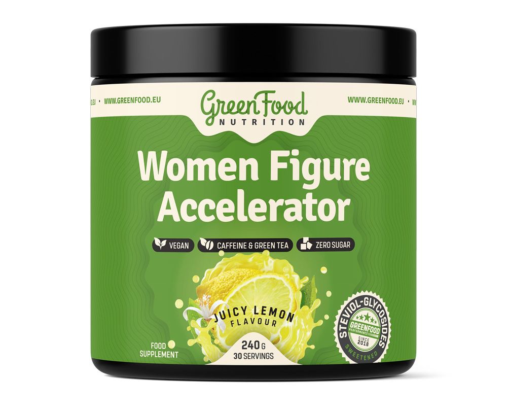 GreenFood Nutrition Women Figure Accelerator juicy lemon 240 g GreenFood Nutrition