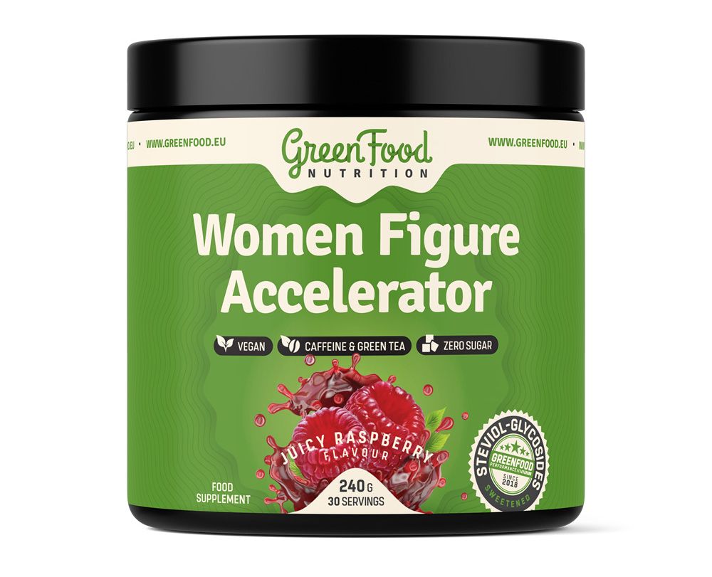 GreenFood Nutrition Women Figure Accelerator juicy raspberry 240 g GreenFood Nutrition