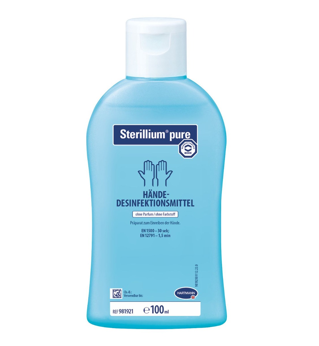 Hartmann Sterillium Pure dezinfekce rukou 100 ml Hartmann